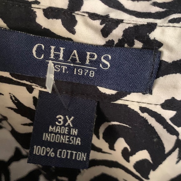 Chaps Female plus size top - Picture 5 of 7